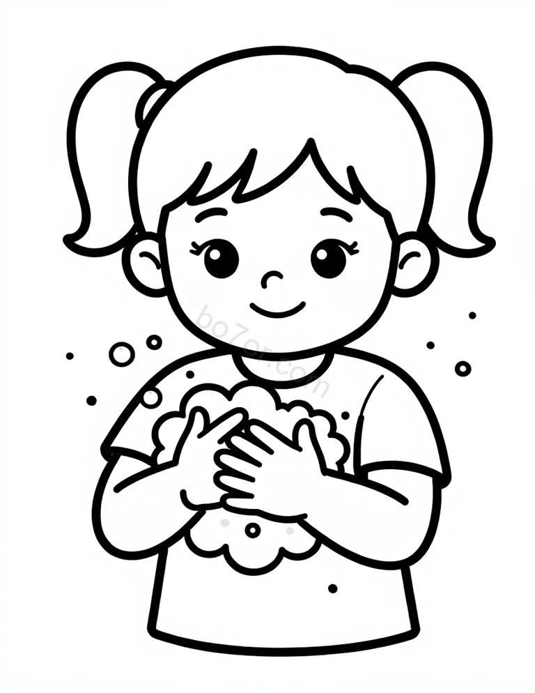 teach handwashing step6 thumbs