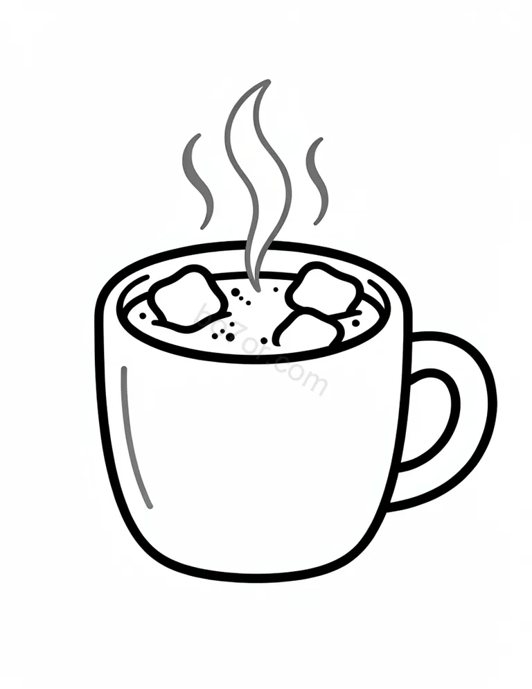 winter hot chocolate